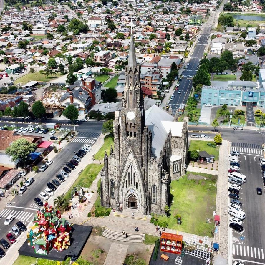 Apartamento Sol Poente Ao Lado Da Catedral Canela Buitenkant foto